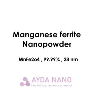 نانو پودر فریت منگنز سایز 28 نانومتر، خلوص: 99.99%