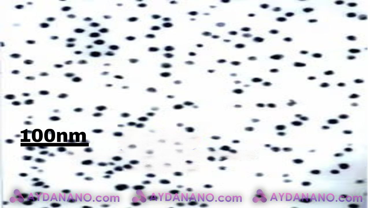 محلول آبی نانو پودر نقره سایز 15 نانومتر، غلظت: 1000ppm