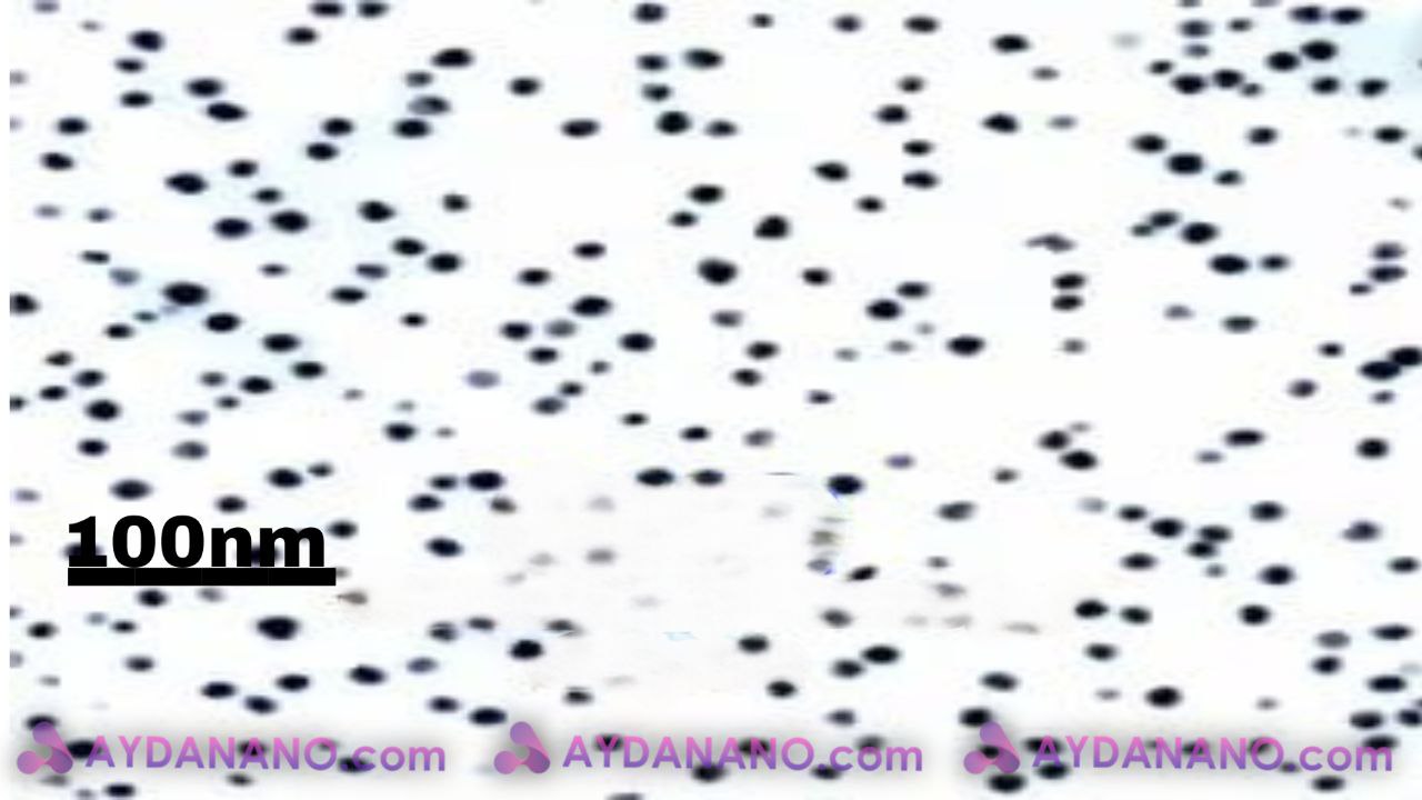 محلول آبی نانو پودر نقره سایز 15 نانومتر، غلظت: 50000ppm