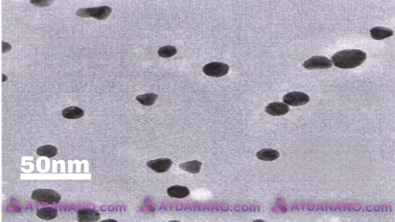 محلول آبی نانو پودر طلا سایز 14 نانومتر، غلظت: 1000ppm